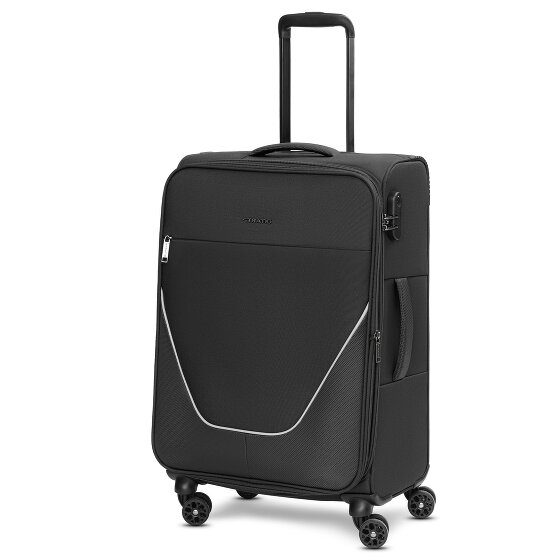 Stratic taska Trolley a 4 ruote M 65 cm con piega a espansione