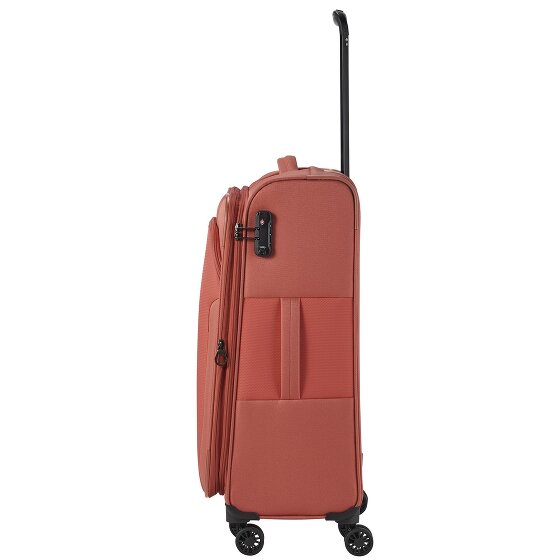 Travelite Croatia 4 ruote Set di valigie 3 pezzi con piega di espansione