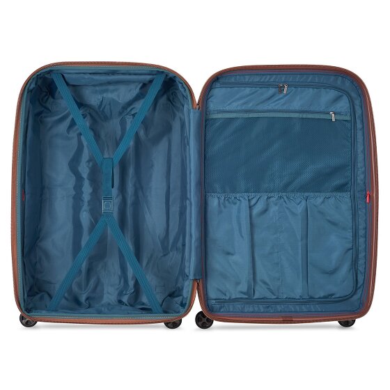 Delsey Paris Carrousel 4 ruote Carrello 76.5 cm con piega di espansione
