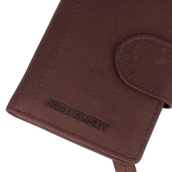 Jack Kinsky Aruba Portafoglio Protezione RFID Pelle 7.5 cm