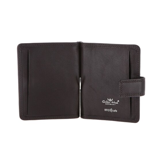 Golden Head Polo Portafoglio Protezione RFID Vera Pelle 10 cm