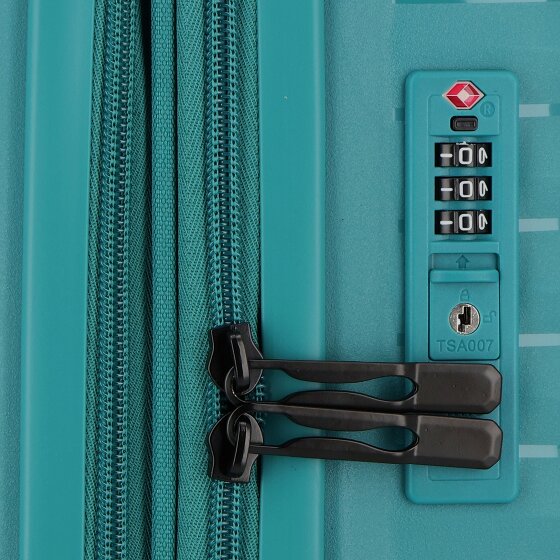 d&n Travel Line 4500 4 ruote Trolley cabina S 55 cm espandibile