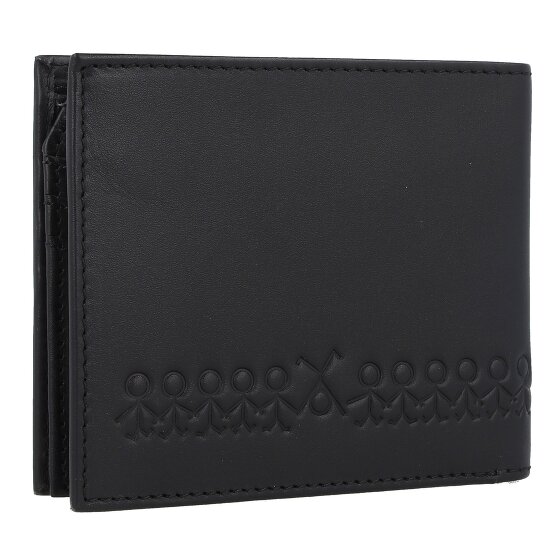 oxmox Leather Portafoglio Protezione RFID Pelle 12 cm