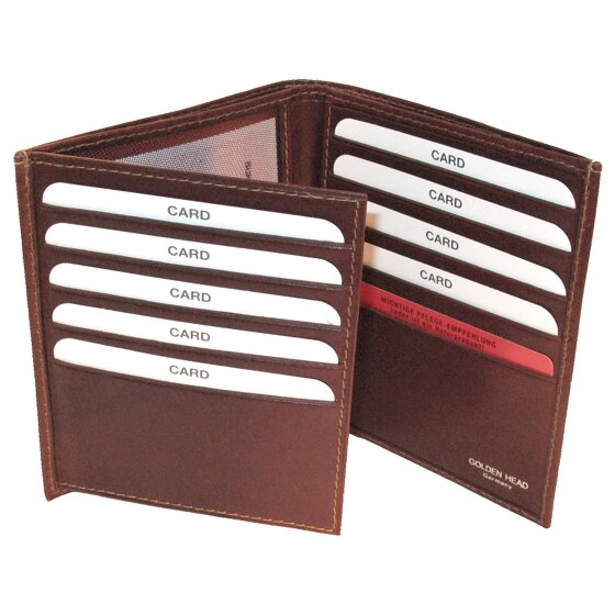 Golden Head Portafoglio Colorado RFID in pelle 10 cm