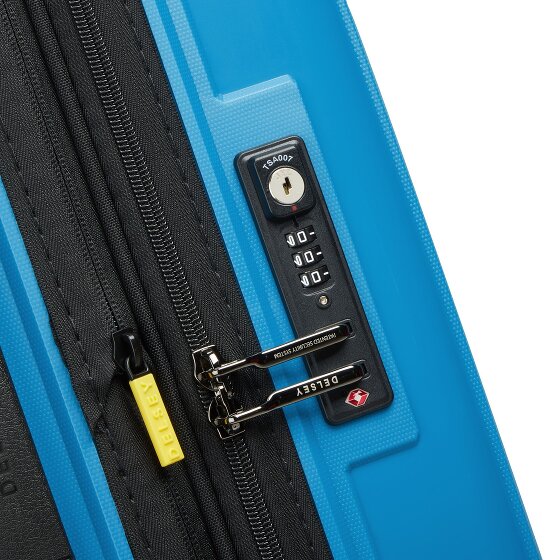 Delsey Paris Lutece Se 4 ruote Carrello della cabina 55 cm con piega di espansione