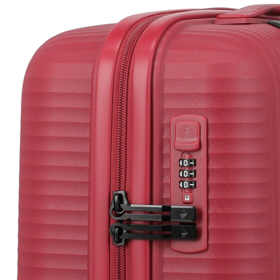 Travelite Air Stripe 4 ruote Carrello della cabina 55 cm