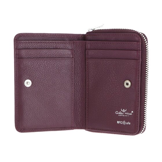 Golden Head Madrid Portafoglio Protezione RFID Vera Pelle 11.5 cm
