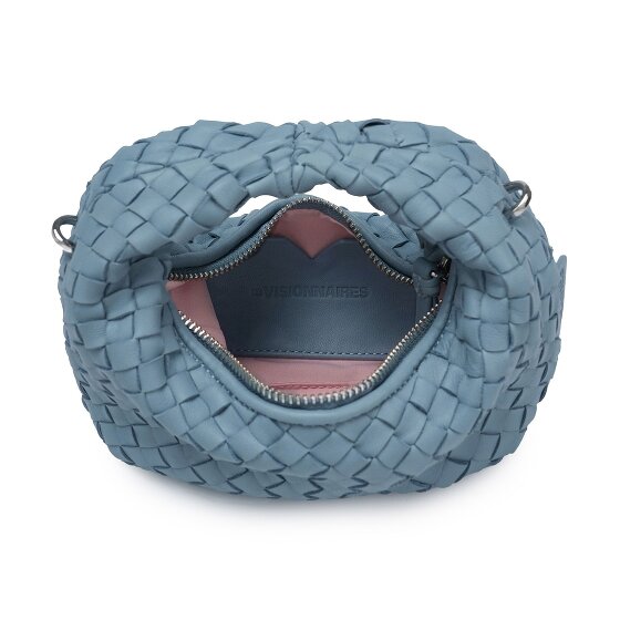 LES VISIONNAIRES Greta Micro weave Borsetta Pelle 20 cm