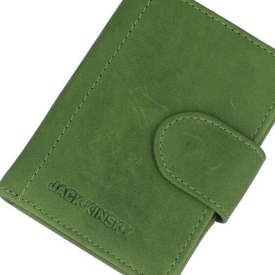 Jack Kinsky Aruba Portafoglio Protezione RFID Pelle 7.5 cm