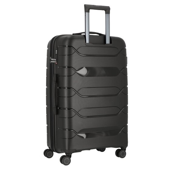 Polestream Strz by Asteroid 4 ruote Carrello L 74 cm con piega di espansione