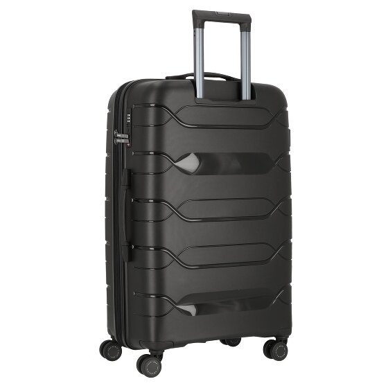 Polestream Strz by Asteroid 4 ruote Carrello L 74 cm con piega di espansione