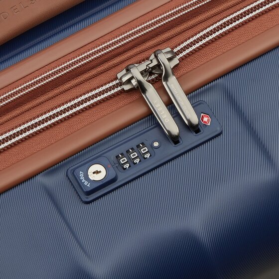 Delsey Paris Carrousel 2 4 ruote Carrello 77 cm con piega di espansione