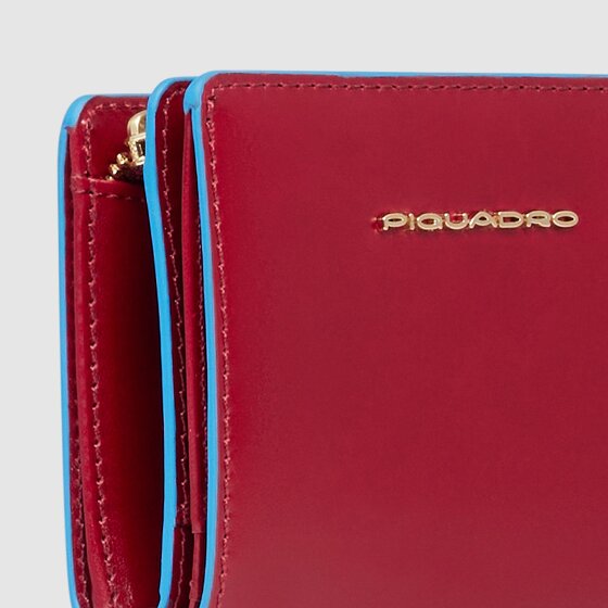 Piquadro Blue Square Portafoglio Protezione RFID Pelle 11 cm