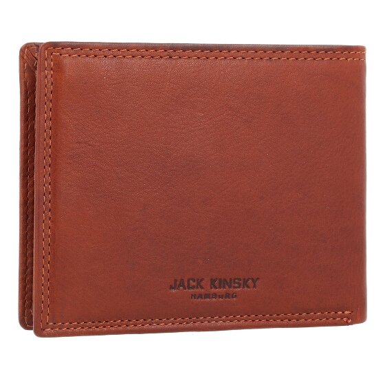 Jack Kinsky Montreal Portafoglio Protezione RFID Pelle 12 cm