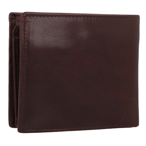 Greenburry Newport Portafoglio Protezione RFID Pelle 11 cm