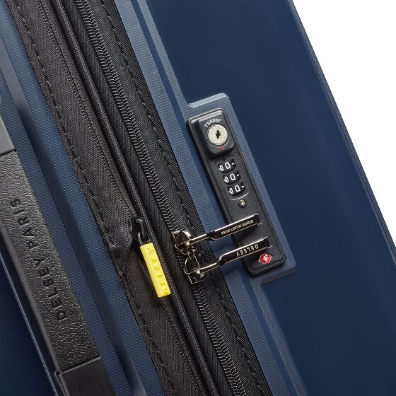 Delsey Paris Lutece Se 4 ruote Carrello 79 cm con piega di espansione