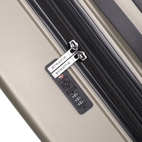 Stratic Bright+ 4 ruote Carrello L 76 cm con piega di espansione