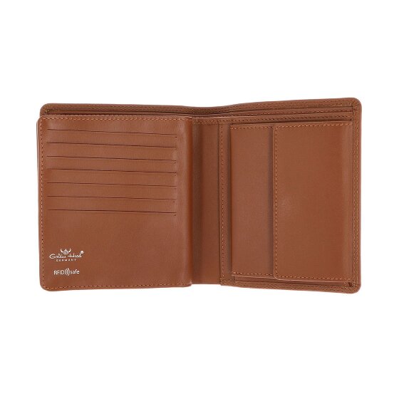 Golden Head Polo Portafoglio Protezione RFID Vera Pelle 13 cm