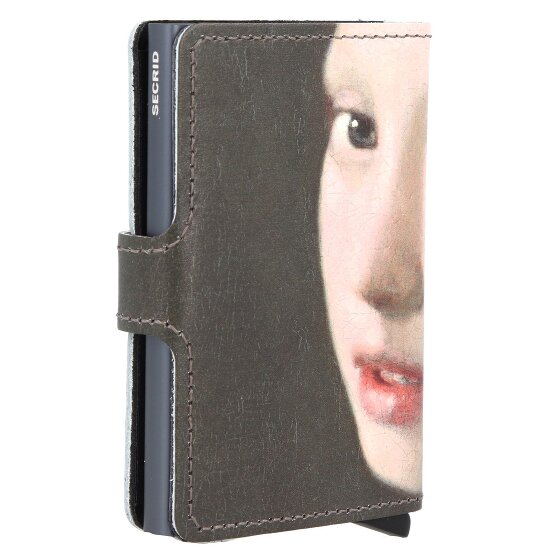 Secrid Art Custodia per carte di credito RFID in pelle 6 cm