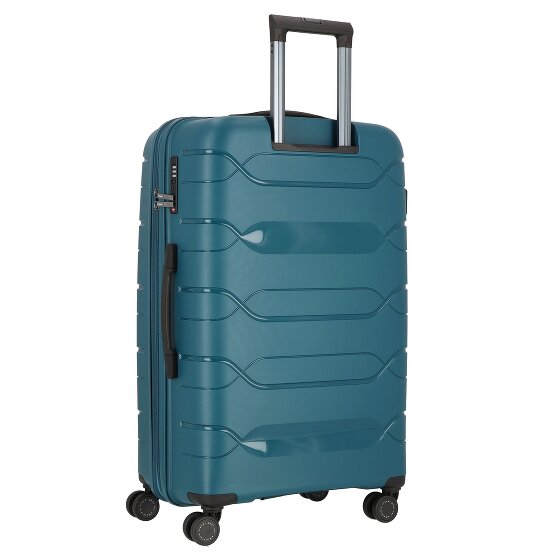 Polestream Strz by Asteroid 4 ruote Carrello L 74 cm con piega di espansione