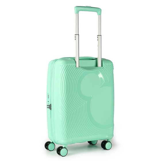 American Tourister Mickey Magic 4 ruote Carrello della cabina 55 cm con piega di espansione