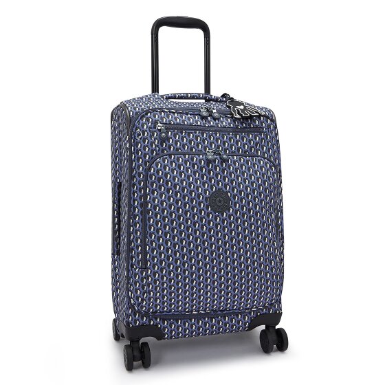 Kipling Basic Prt New Youri Spin 4 ruote Carrello della cabina S 55 cm