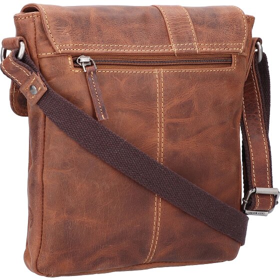 Greenburry Borsa a tracolla vintage in pelle 22 cm