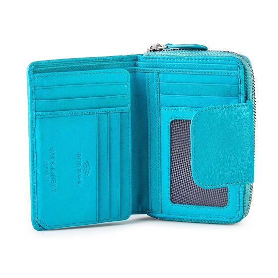 Jack Kinsky Aruba Portafoglio Vera Pelle 14 cm