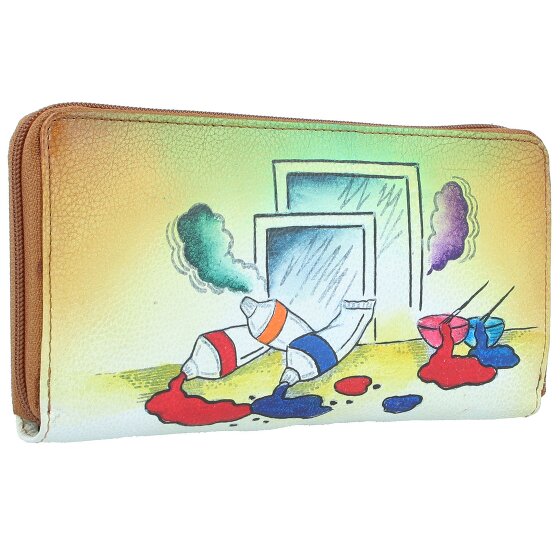 Greenland Nature Art+Craft Portafoglio RFID in pelle 20 cm