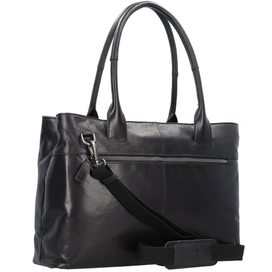 Plevier Rock Amber Borsa a tracolla Pelle 43 cm Scomparto per laptop