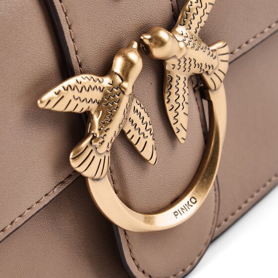 PINKO Love One Borsa a tracolla Vera Pelle 21 cm