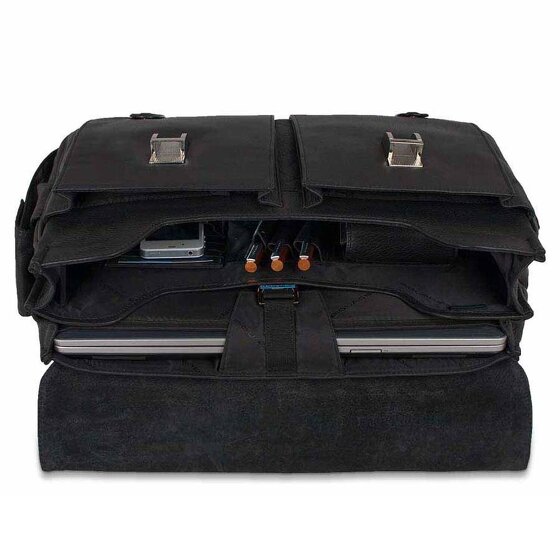 Piquadro Mode Cartella in pelle 43 cm Scomparto per computer portatile