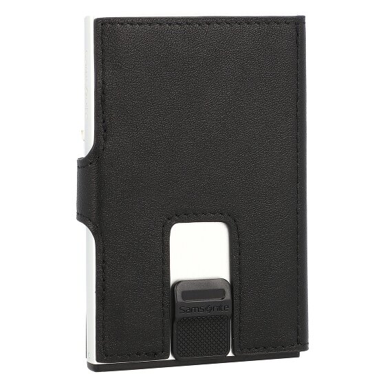 Samsonite Custodia per carte di credito Alu Fit RFID in pelle 6,5 cm