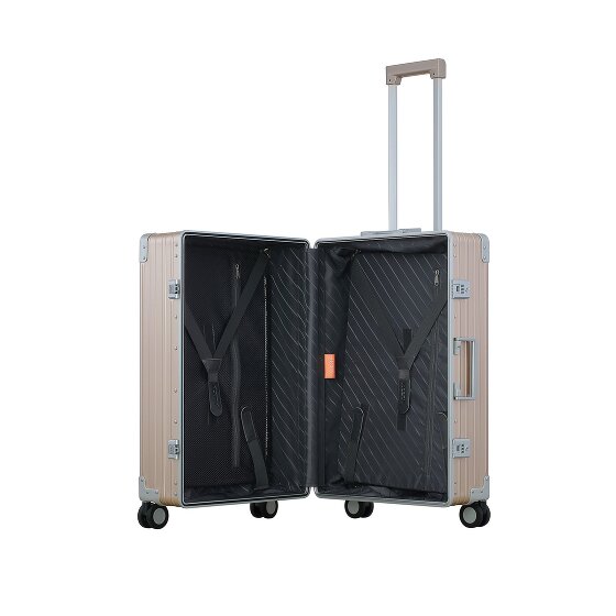 Aleon Carrello Fortis a 4 ruote in Alluminio, 67 cm