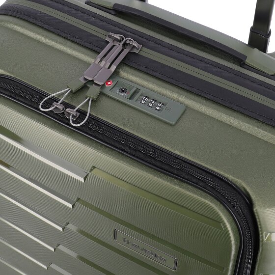 Travelite Air Base 4 ruote Trolley cabina 55 cm Vano porta PC