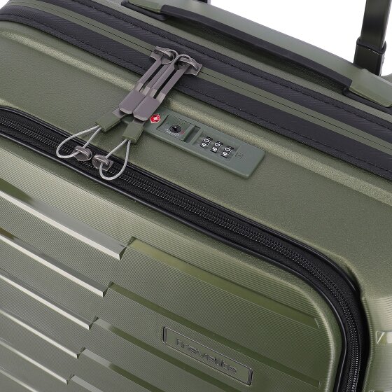 Travelite Air Base 4 ruote Carrello della cabina 55 cm Scomparto per laptop