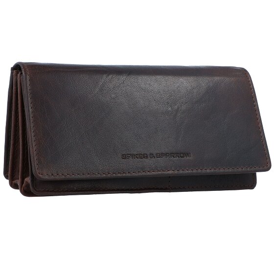 Spikes & Sparrow Portafoglio RFID in pelle 17 cm