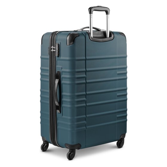 Wenger Amplar Evo 4 ruote Carrello L 75 cm con piega di espansione