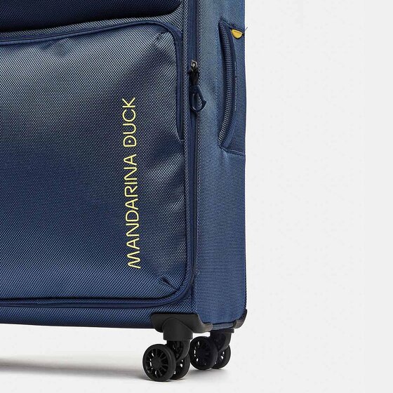 Mandarina Duck Zephyr 4 ruote Carrello L 78 cm con piega di espansione