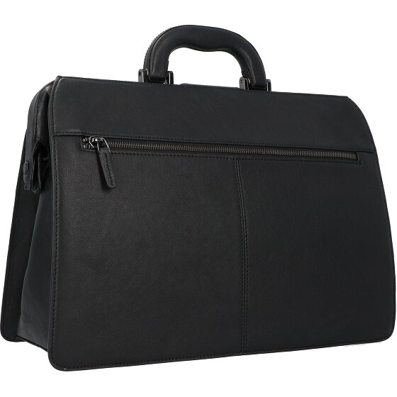 Piquadro Black Square Valigetta Vera Pelle 37 cm