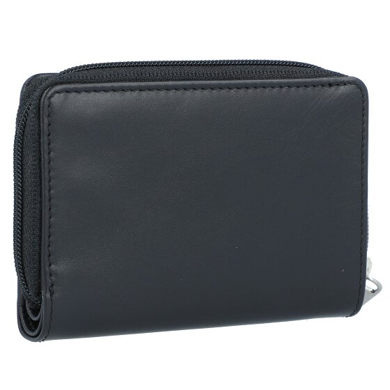 Esquire Nuovo portafoglio di seta in pelle 10 cm