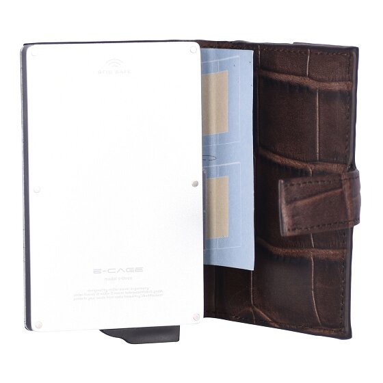 Joop! Fano C-Three Custodia per carta di credito Protezione RFID Pelle 7 cm