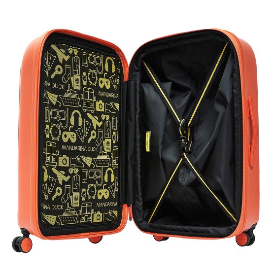 Mandarina Duck Logoduck Carrello a 4 ruote 69 cm