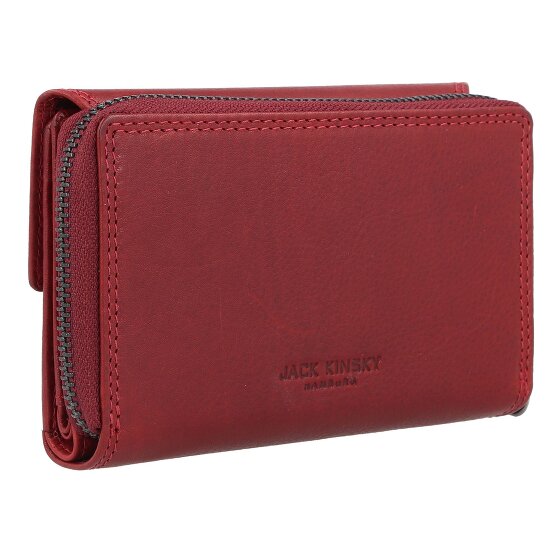 Jack Kinsky Portafoglio Protezione RFID Pelle 13.5 cm