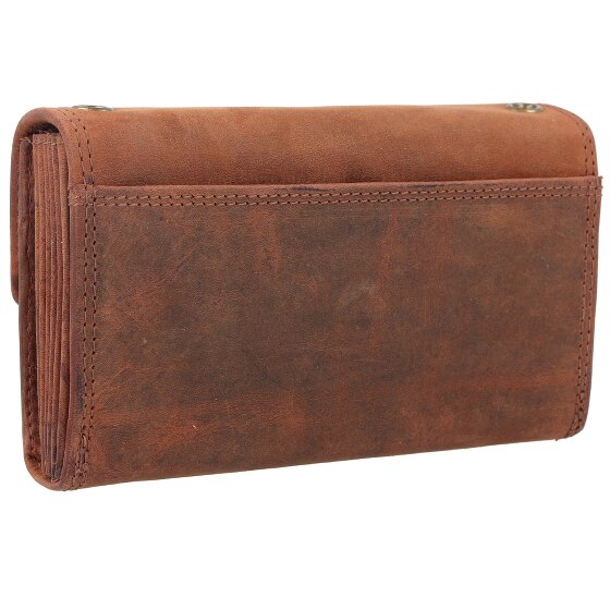 Greenland Nature Montenegro Portafoglio da cameriere RFID in pelle 16,5 cm
