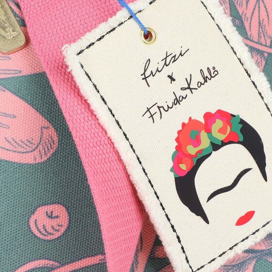 Fritzi aus Preußen Fritzi x Frida Kahlo Limited Bloom Zaino da giorno 35.5 cm