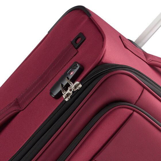 Delsey Paris Pin Up 6 4 ruote Set di valigie 3 pezzi con piega di espansione