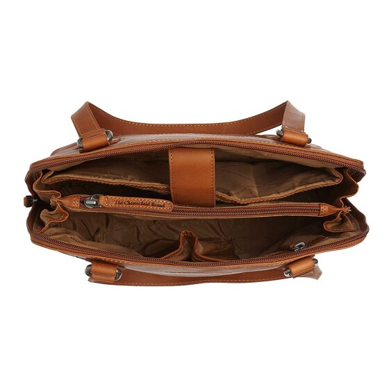 The Chesterfield Brand Belgrado Borsa a spalla Vera Pelle 32 cm Vano porta PC
