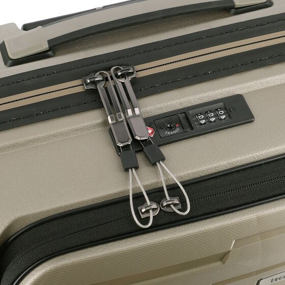 Travelite Air Base 4 ruote Carrello della cabina 55 cm Scomparto per laptop