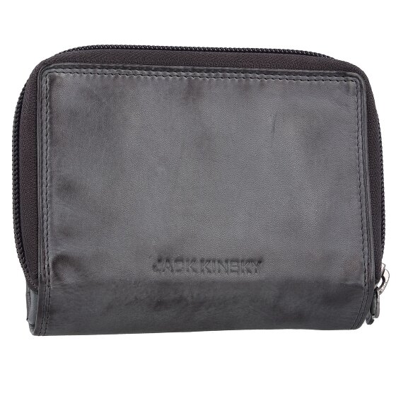 Jack Kinsky Portafoglio Nelson RFID in pelle 12,5 cm